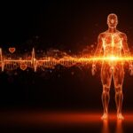 Representación conceptual de AI Health Coach de Google Gemini integrando datos clínicos y salud digital para startups HealthTech.