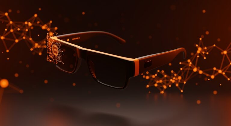 Gafas inteligentes de Google y Samsung con IA Gemini, representando el futuro de los wearables y la tecnología XR para startups.