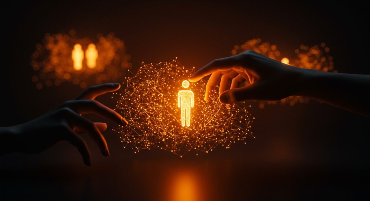 Impacto de la inteligencia artificial en la productividad y rentabilidad empresarial según Gartner, mostrando la diferencia entre automatización y desarrollo de equipos.