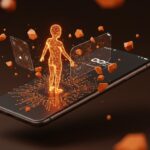 Representación visual de Gemini Intelligence y agentes de IA en Android, simbolizando la automatización móvil para startups y desarrolladores.