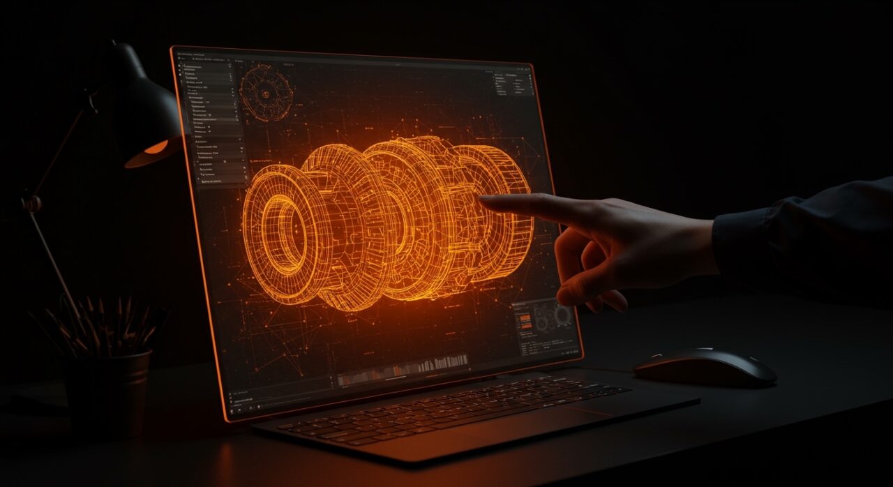 Software Geomatic con diseño CAD programático y autodiff para acelerar el desarrollo de hardware startups.