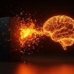 Transformación de la fuerza laboral tecnológica con IA, representando el cambio de habilidades tradicionales a talento AI-native en empresas y startups.