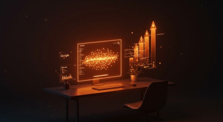 Estrategia SEO para startups tras los cambios de Google I/O 2026 con AI Overviews y Gemini 3.5 Flash.