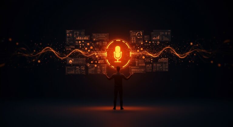 Google Stitch transforma voz en interfaces de usuario UI en tiempo real, revolucionando el prototipado rápido para startups.