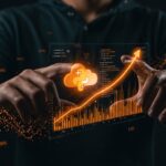 Representación visual de habilidades de IA 2026, Python y AWS, enfocada en el crecimiento salarial y talento tech.