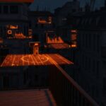 Tecnología LIDAR aplicada a la viabilidad de paneles solares en balcones urbanos, impulsando la energía renovable mediante soluciones SaaS.