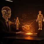 Adopción de IA empresarial en 2026: trabajadores digitales y agentes inteligentes transformando el modelo híbrido de las compañías.