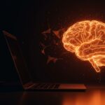 Profesionales utilizando IA generativa para automatizar el trabajo intelectual y aumentar la productividad en startups.