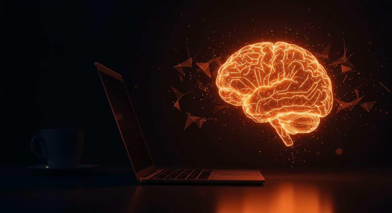 Profesionales utilizando IA generativa para automatizar el trabajo intelectual y aumentar la productividad en startups.