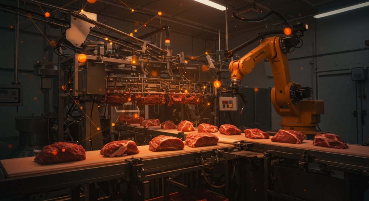 Transformación digital en la industria cárnica mexicana mediante IA para la reducción de costos y aumento de productividad.