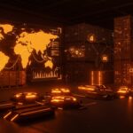 IA en logística y LogTech 2026: representación visual de analítica predictiva y eficiencia operativa en la cadena de suministro.