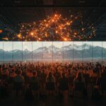 Multitud de asistentes en IA Week Neuquén, destacando el crecimiento de hubs tecnológicos en la Patagonia y la economía del conocimiento en Argentina.
