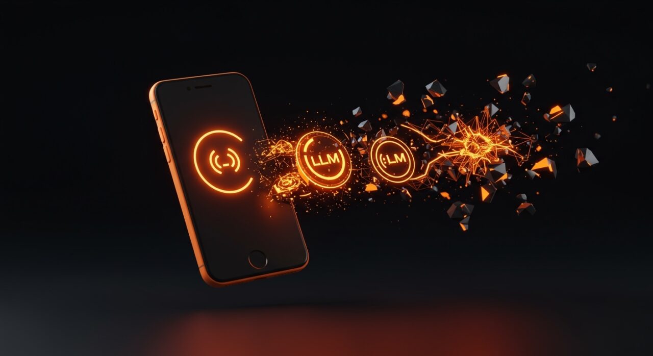 Representación conceptual de la integración de múltiples modelos de IA en Siri para iOS 27 y su impacto en startups tecnológicas.