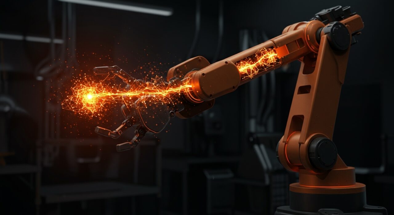 Robot Corleo de Kawasaki y Nvidia representando la Physical AI en la industria de robótica y automatización.