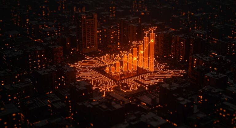 Mapa digital de Medellín resaltando su densidad de startups y liderazgo tecnológico en Latinoamérica.