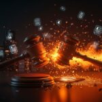 Disputa legal entre Meta y Ofcom sobre el Online Safety Act, representando el desafío del cumplimiento legal para startups en el Reino Unido.