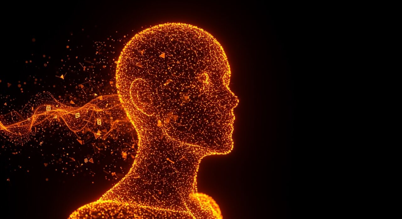 Tecnología de biometría sin rostro MotionID identificando usuarios mediante IA biomecánica para startups de seguridad.