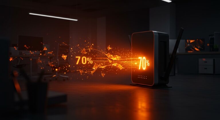 Router Movistar WiFi 7 con puerto de 10 Gbps para optimizar la conectividad y la infraestructura tecnológica de startups.