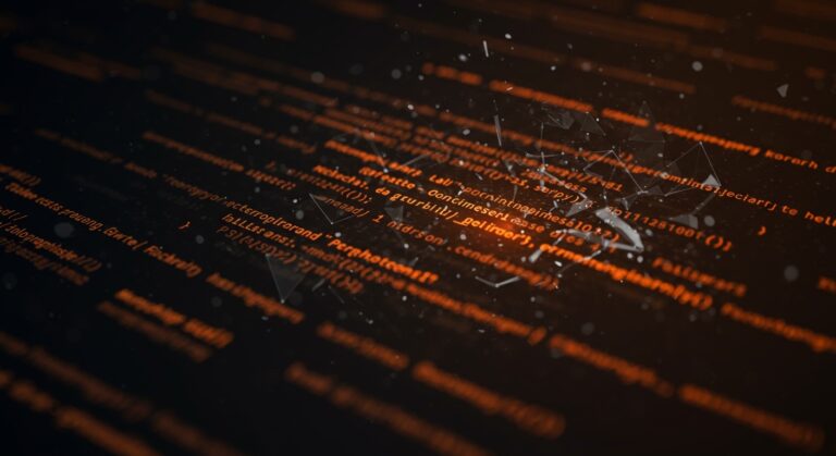 Representación conceptual de auditoría de seguridad de software con IA y detección de vulnerabilidades en código curl.