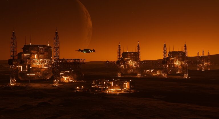 Contrato de la NASA con Blue Origin para el desarrollo de infraestructura en la Luna y su impacto en la economía espacial y startups.