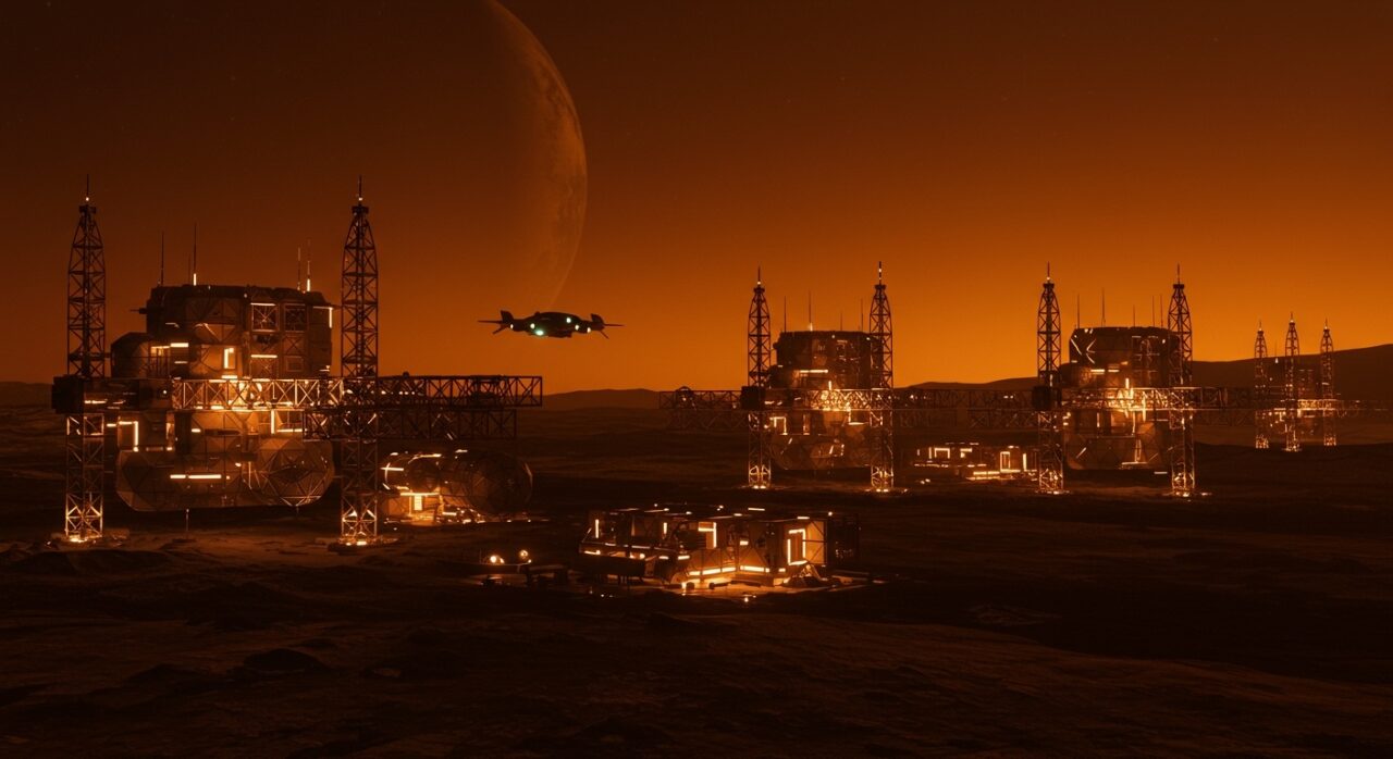 Contrato de la NASA con Blue Origin para el desarrollo de infraestructura en la Luna y su impacto en la economía espacial y startups.
