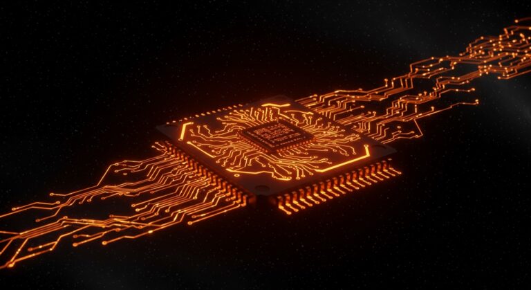 Procesador espacial NASA HPSC con arquitectura RISC-V para innovaciones en deeptech y edge computing aeroespacial.