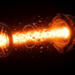 Representación conceptual de un motor iónico de alta potencia de la NASA, simbolizando la innovación en deeptech espacial y propulsión avanzada.