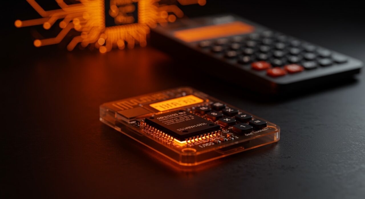 Calculadora gráfica open source comparada con modelos comerciales, representando la disrupción en el sector EdTech y hardware accesible.