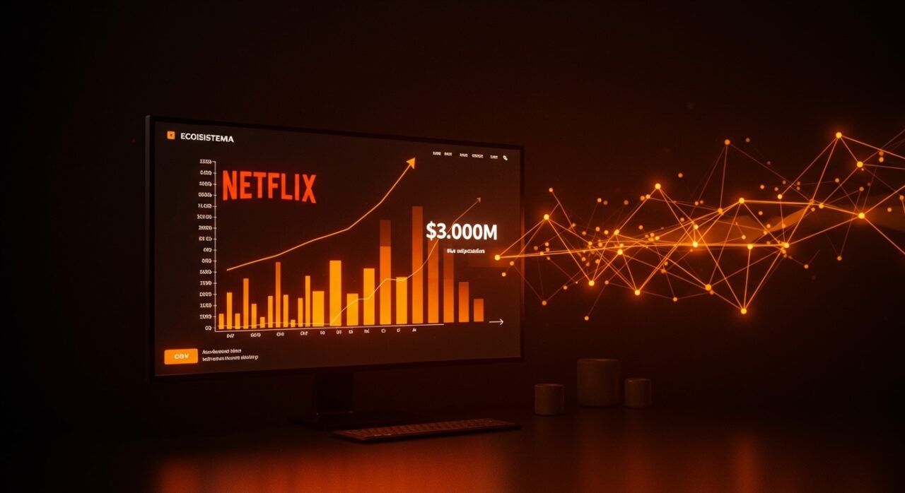 Crecimiento de Netflix con publicidad: modelo de negocio y lecciones de monetización para startups de streaming y adtech.