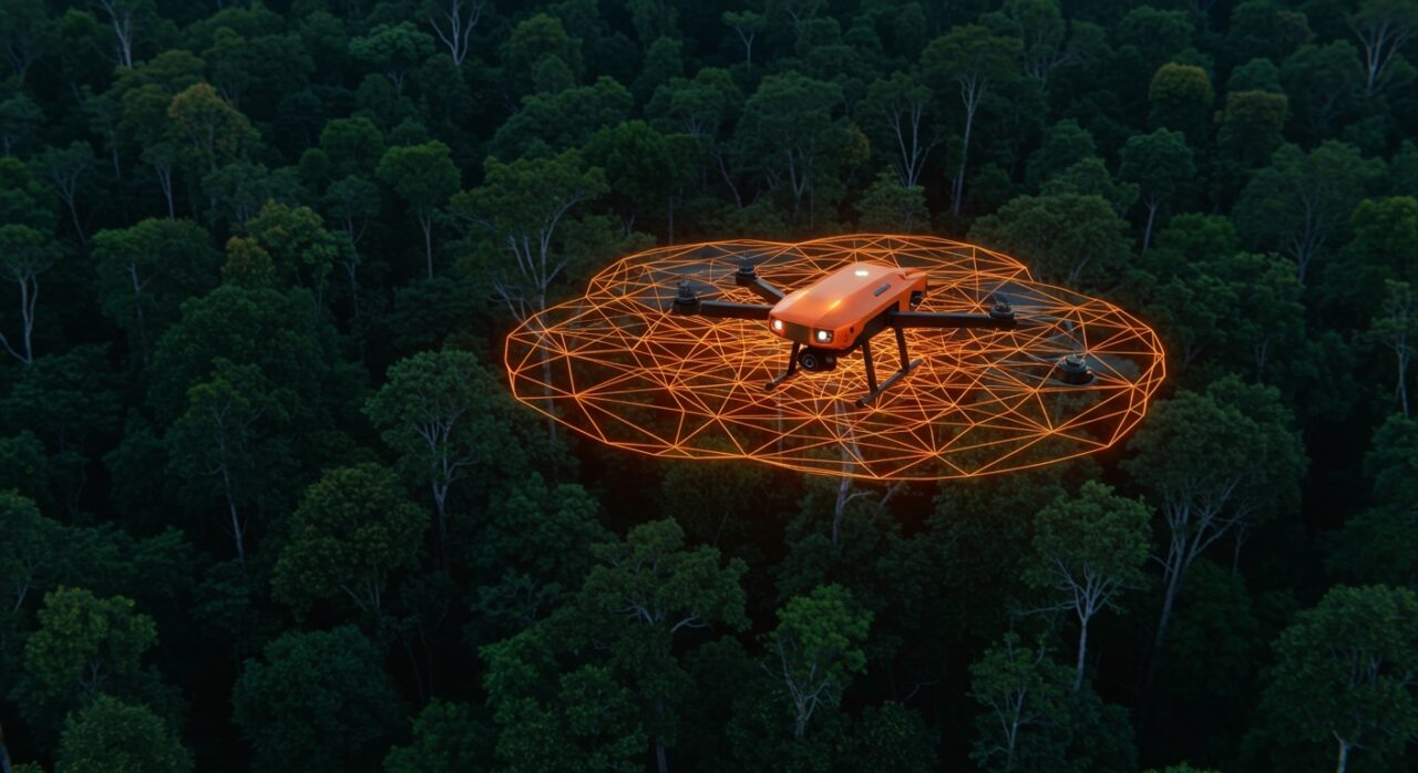Nideport startup argentina utilizando IA y drones para monitoreo ambiental y créditos de carbono en la Selva Misionera.