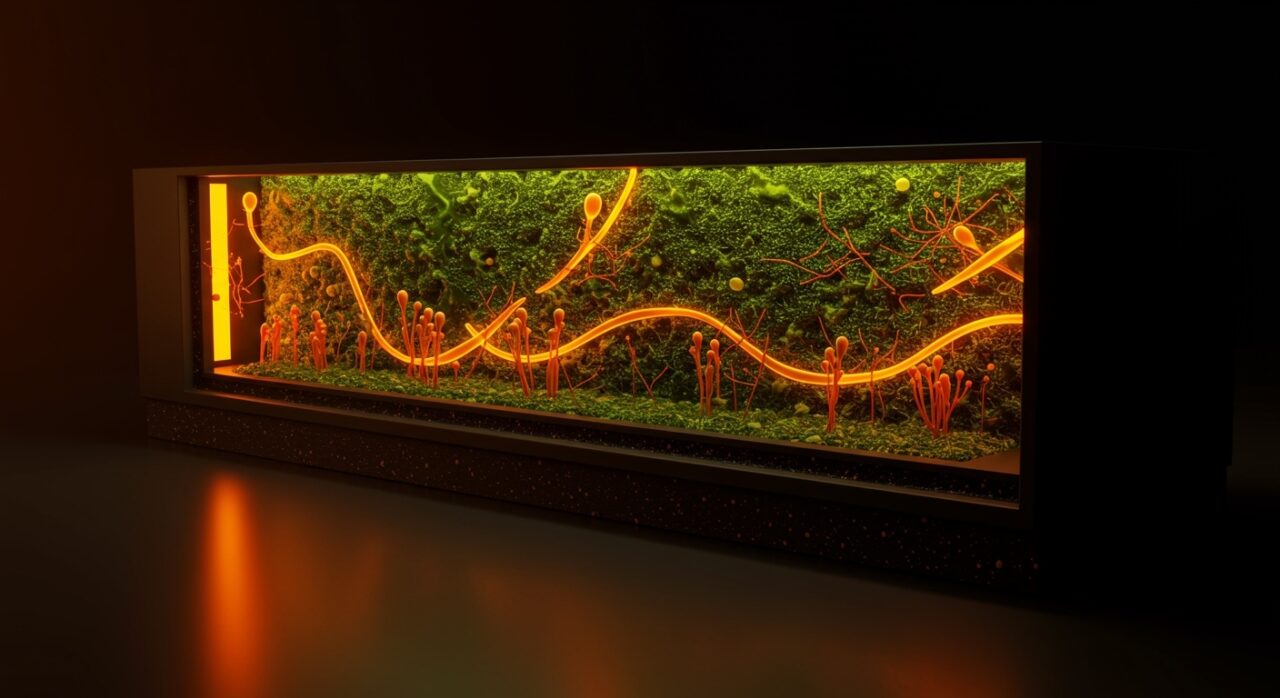 Paneles de construcción sustentable con algas pardas reduciendo emisiones de CO2, innovación de la startup chilena Nido.