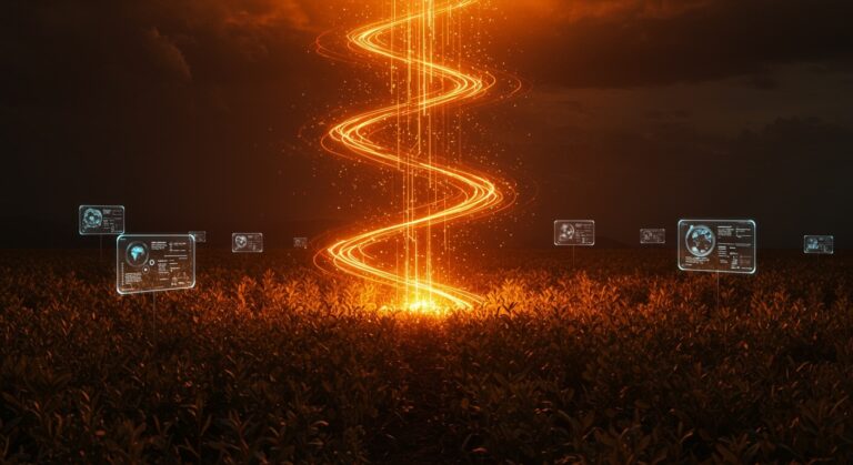 Representación conceptual de AgTech y EnergyTech en Latinoamérica ante la probabilidad de El Niño 2027, destacando oportunidades de inversión climática.