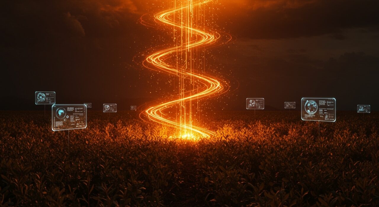 Representación conceptual de AgTech y EnergyTech en Latinoamérica ante la probabilidad de El Niño 2027, destacando oportunidades de inversión climática.
