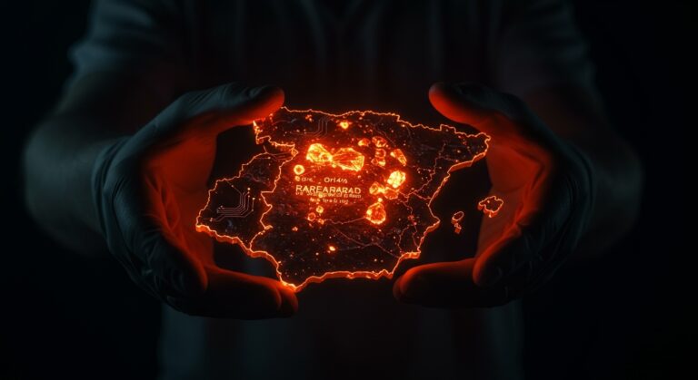 Concentrado de tierras raras al 19,4% en Jaén mostrando potencial para la soberanía tecnológica y transición energética en Europa.