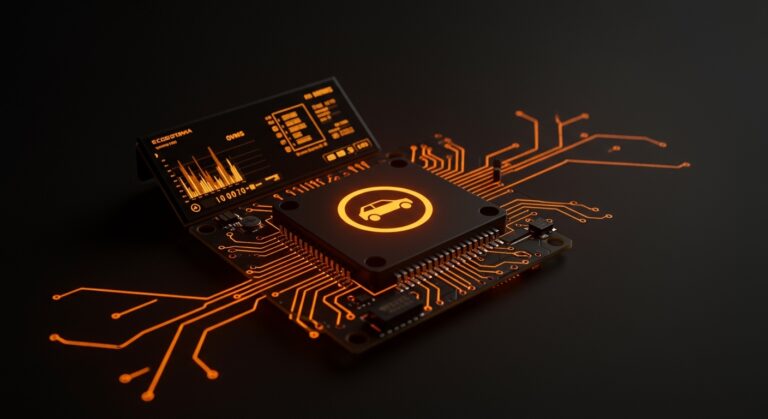 Sistema de monitoreo OVMS para vehículos eléctricos y gestión de flotas IoT automotriz.