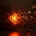 Representación de vulnerabilidades de ciberseguridad en infraestructura cloud Docker y MongoDB para startups SaaS.