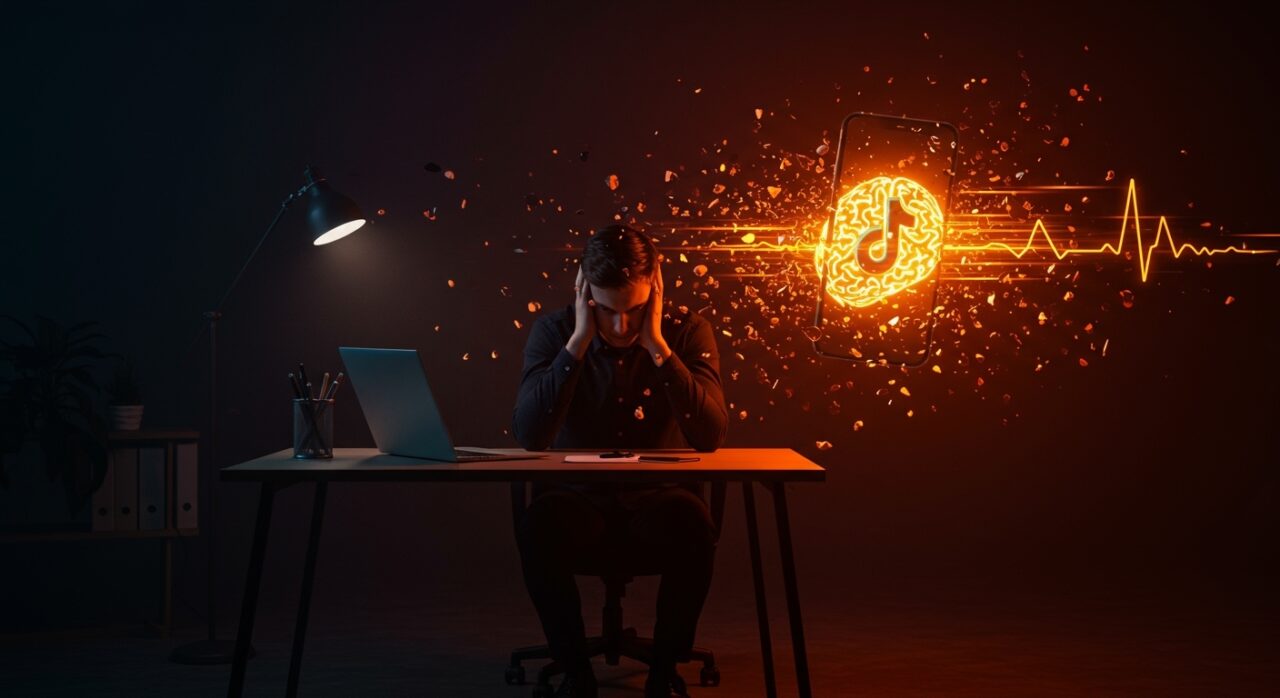 Efectos del popcorn brain en la productividad de los founders de startups y la pérdida de atención digital.