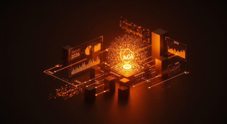 Predicciones de AGI para 2026-2030: estrategia tecnológica para startups frente a la inteligencia artificial general.