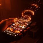 Representación visual de la tendencia de video corto en streaming con Prime Video y la retención de usuarios en apps de contenido.