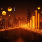 Representación conceptual de startups latinoamericanas levantando capital de riesgo en Silicon Valley con Pygma PY9.