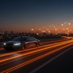 Futuro de la movilidad autónoma con robotaxis, analizando el mercado de 1.27 mil millones de dólares para startups tech.
