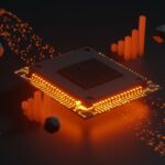 Representación conceptual de la valoración de un billón de dólares de Samsung impulsada por chips de memoria HBM e inteligencia artificial.