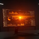 Monitor Samsung Odyssey G8 6K para setups de productividad y gaming de alto rendimiento en entornos startup.