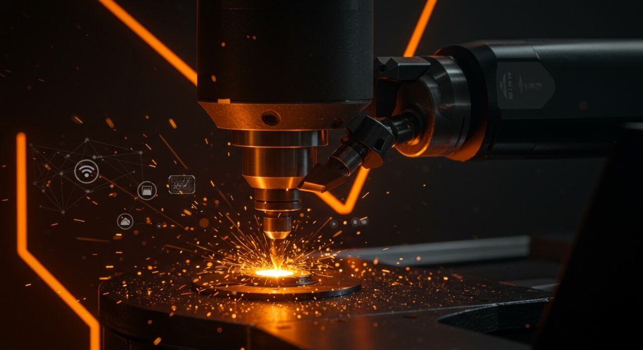 Sensores de corte y automatización industrial 4.0 para smart manufacturing en el mercado de IoT industrial.