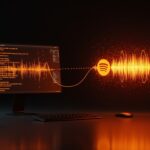 Automatización de podcasts con agentes de IA y Spotify CLI, representando el futuro de la productividad startup en 2026.