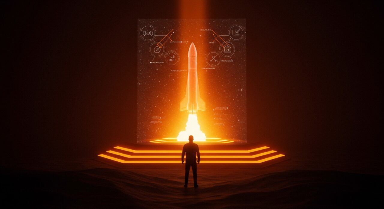 Elon Musk y la estructura de control en la IPO de SpaceX, analizando las implicaciones de gobernanza para fundadores de startups.