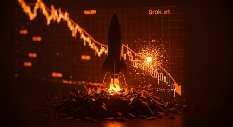 Impacto de la caída de Grok xAI en la valoración de SpaceX y el mercado de startups hacia el IPO 2026.