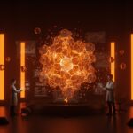 Representación conceptual de fondos para startups científicas y deeptech en Chile, destacando la inversión de ANID en innovación.