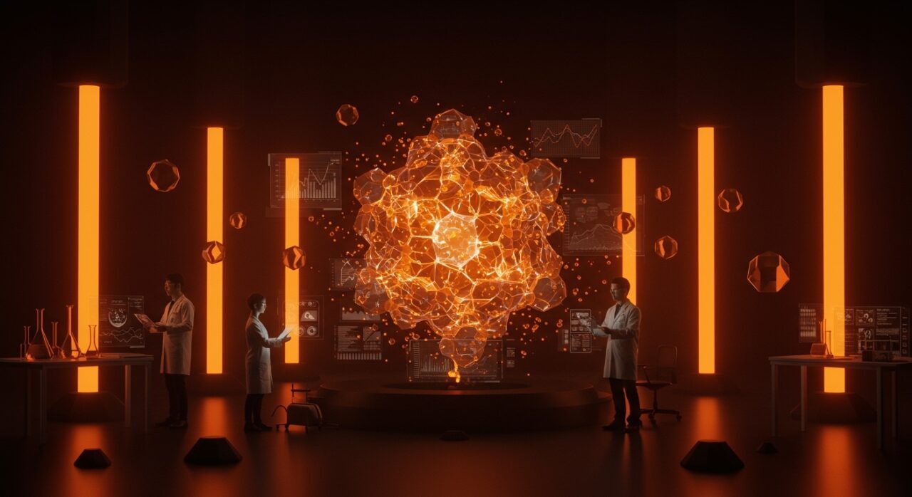 Representación conceptual de fondos para startups científicas y deeptech en Chile, destacando la inversión de ANID en innovación.