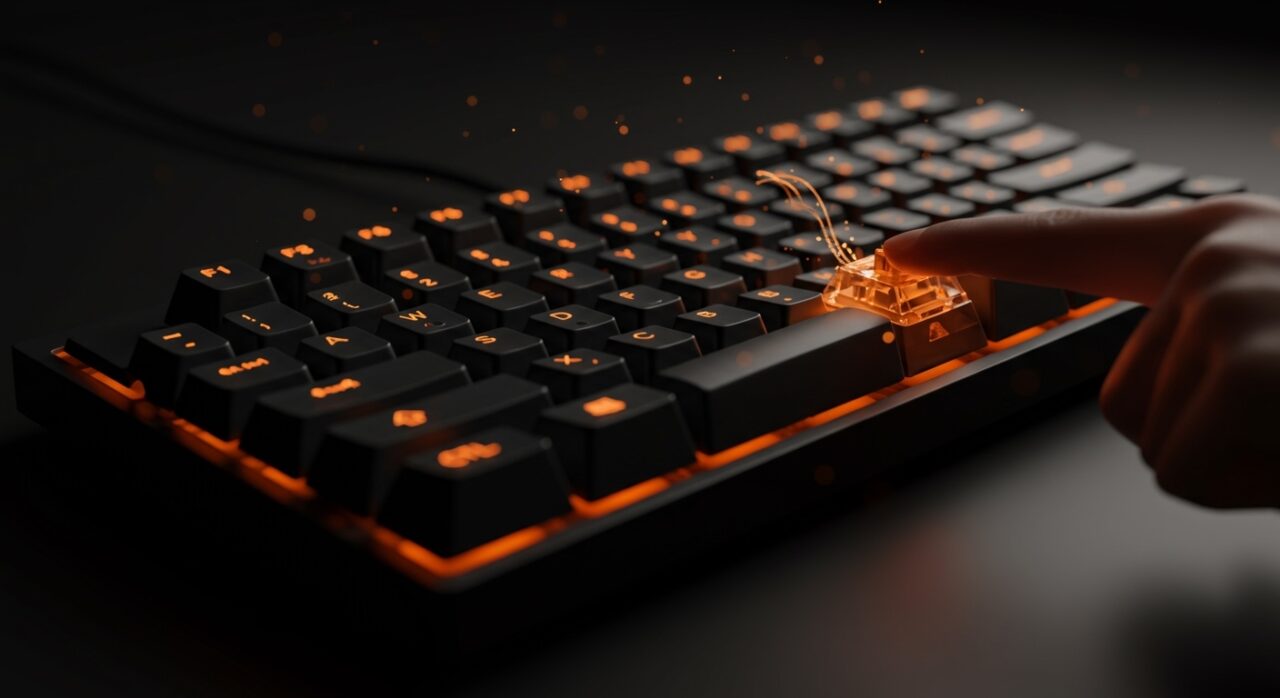 Teclado mecánico premium para founders: optimización de productividad y setup profesional 2026.
